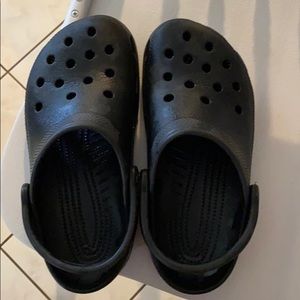 Black crocs